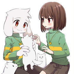 This is a pixiv picture whose title is UT+DRログ5.