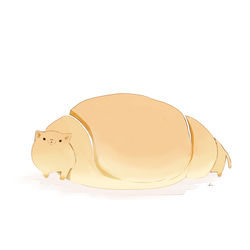This is a pixiv picture whose title is ロールパン.