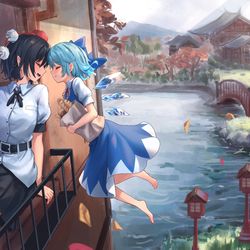 This is a pixiv picture whose title is また来たの.