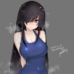 This is a pixiv picture whose title is 地味な人だと思っていたら.