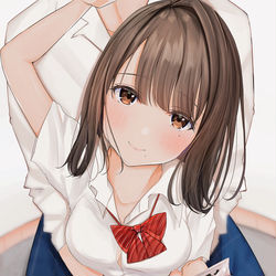 This is a pixiv picture whose title is 彼女空間.