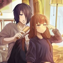 This is a pixiv picture whose title is Morning ishimiko.