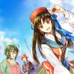 This is a pixiv picture whose title is 【仕事絵】聖女の魔力は万能です(5) 表紙.