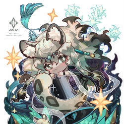 This is a pixiv picture whose title is 프라마닉스 뽀짝버전.