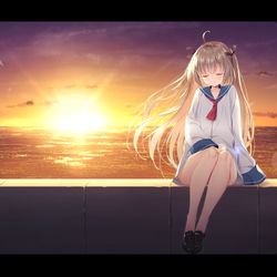 This is a pixiv picture whose title is atri.