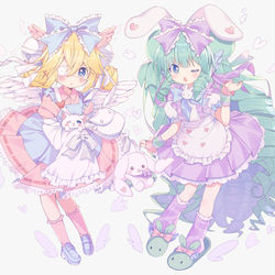 This is a pixiv picture whose title is ʚ♡ɞ.