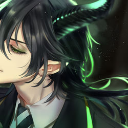 This is a pixiv picture whose title is Malleus Draconia.