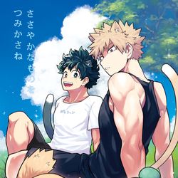 This is a pixiv picture whose title is 【出勝新刊通販】『ささやかなものをつみかさね』.
