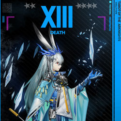 This is a pixiv picture whose title is 【アークナイツ】Death，XIII.