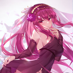 This is a pixiv picture whose title is スカサハ.