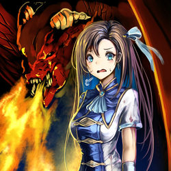 This is a pixiv picture whose title is 鬱エンド回避ワンチャン狙えそうな悪役令嬢のDOD.