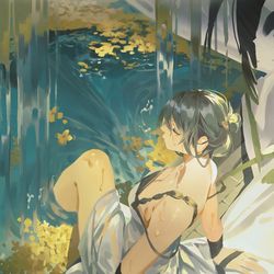 This is a pixiv picture whose title is 無題.