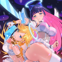 This is a pixiv picture whose title is パンティ&ストッキング.