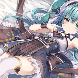 This is a pixiv picture whose title is 魔法少女.
