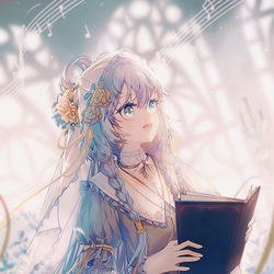 This is a pixiv picture whose title is The choir.