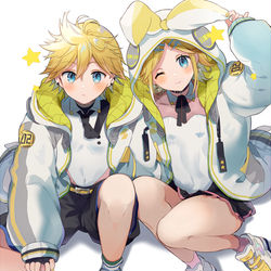 This is a pixiv picture whose title is リンレン.