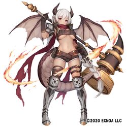 This is a pixiv picture whose title is 龍戦士アマンダ.