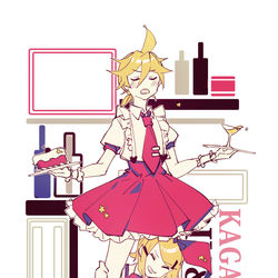This is a pixiv picture whose title is V+ LOG.