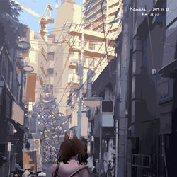 This is a pixiv picture whose title is Kamata.