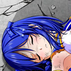 This is a pixiv picture whose title is クローバーコバルト敗北！？アレンジ.