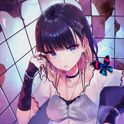 This is a pixiv picture whose title is COSMOS🦋.