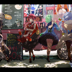 This is a pixiv picture whose title is take a break.