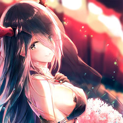 This is a pixiv picture whose title is ボウヤ、お母さん、今すごく幸せ.