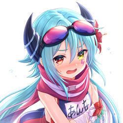 This is a pixiv picture whose title is 伝説の聖衣を纏いし真夏の冥姫.