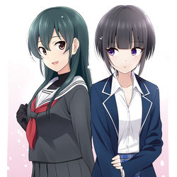This is a pixiv picture whose title is 【skeb】泉と千夜.