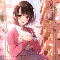This is a pixiv picture whose title is 冴えない彼女の育てかた🌸.