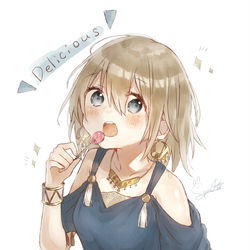 This is a pixiv picture whose title is Delicious！！.