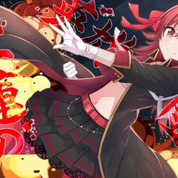 This is a pixiv picture whose title is 紅蘭偉魔空珠学園.