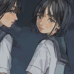 This is a pixiv picture whose title is no title.