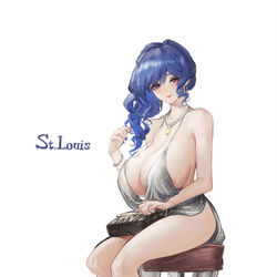 This is a pixiv picture whose title is 摸鱼.