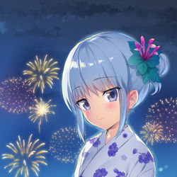 This is a pixiv picture whose title is 凪誕生日イラスト.