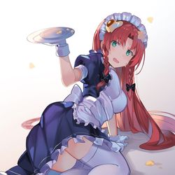 This is a pixiv picture whose title is メイドリン.