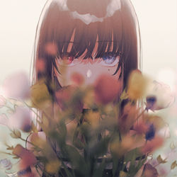 This is a pixiv picture whose title is 枯花の遺言.