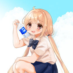 This is a pixiv picture whose title is 暑い日の杏ちゃん！.