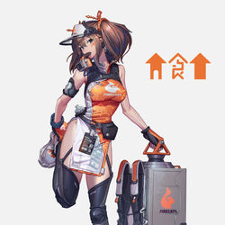 This is a pixiv picture whose title is FIRE EATS delivery.