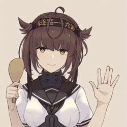 This is a pixiv picture whose title is 初月🍙.