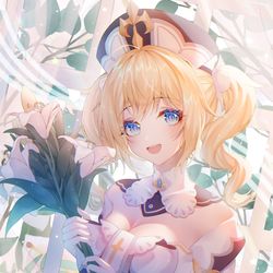 This is a pixiv picture whose title is 芭芭拉.