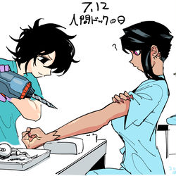 This is a pixiv picture whose title is 人間ドックの日.