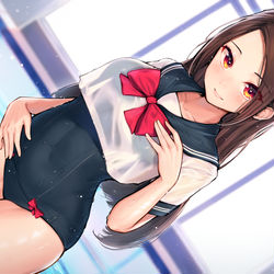 This is a pixiv picture whose title is 水着.
