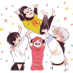 This is a pixiv picture whose title is ぎんたまとめ.