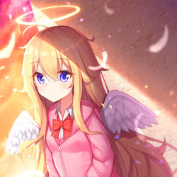 This is a pixiv picture whose title is ガヴリール.