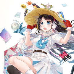 This is a pixiv picture whose title is 『五つ目の季節を探しに』.