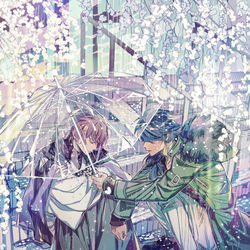 This is a pixiv picture whose title is 亡霊の体温.