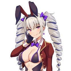 This is a pixiv picture whose title is ドリルヘアー.