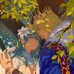 This is a pixiv picture whose title is ディミレス.