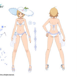 This is a pixiv picture whose title is SOULWORKER 水着コスチューム.